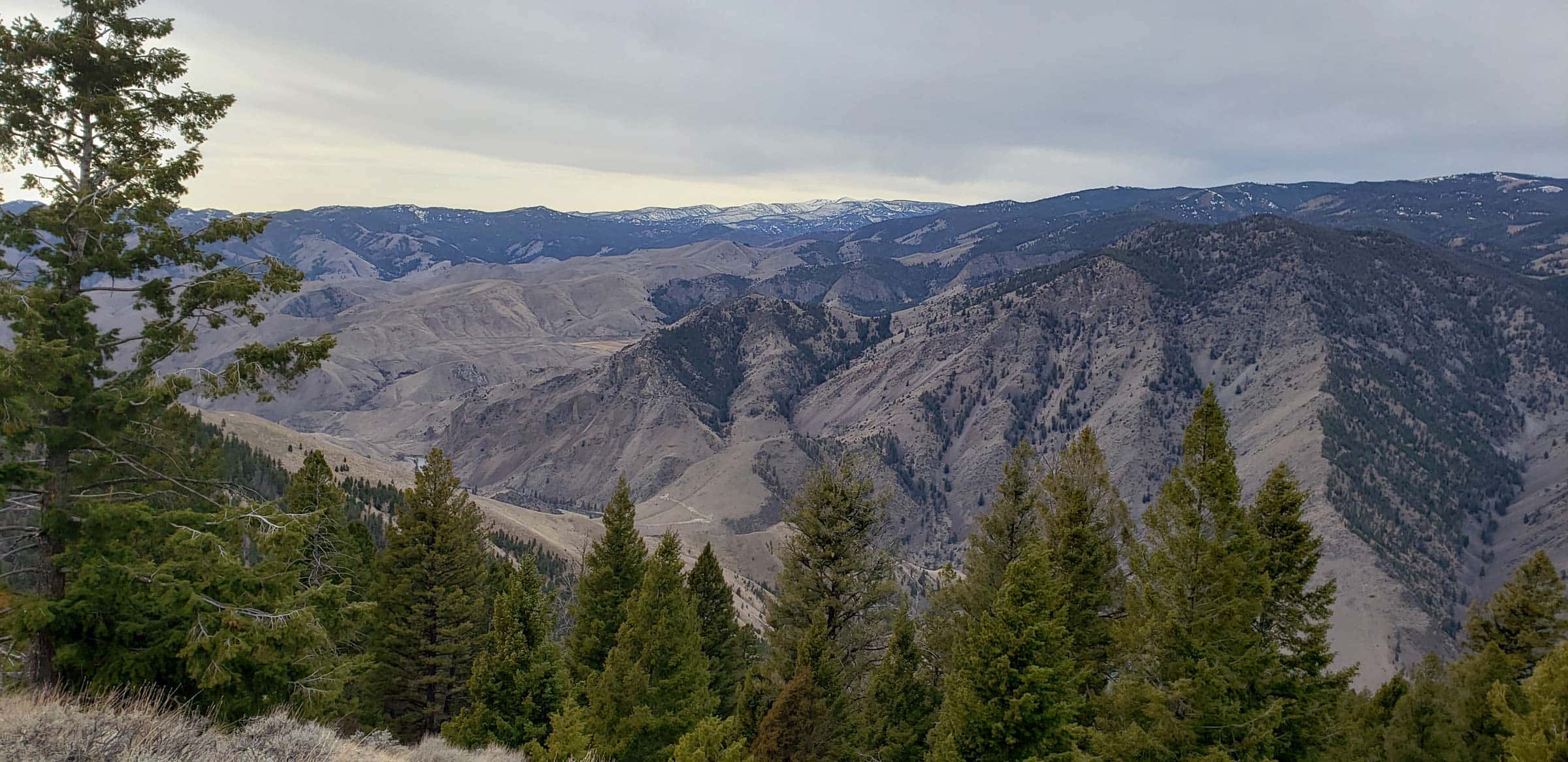 Sunset over the Idaho Mountains - Rawhide Outfitters Hunting