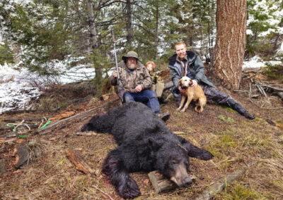 Hunting Bears with Rawhide Outfitters